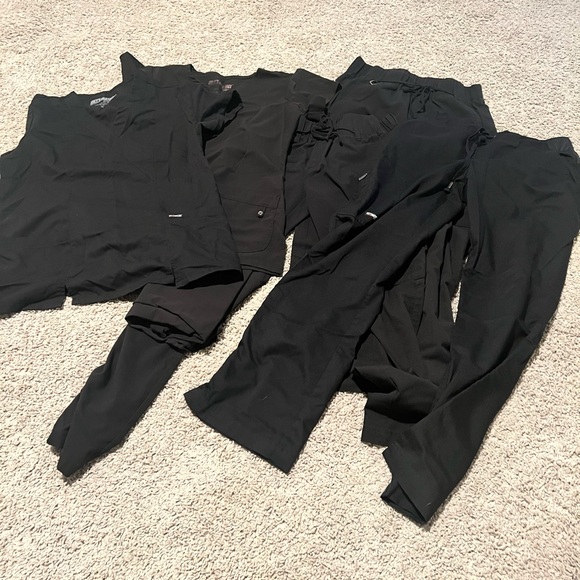 Black Grey’s A Scrubs. See Description for details on type and sizes - Picture 1 of 8